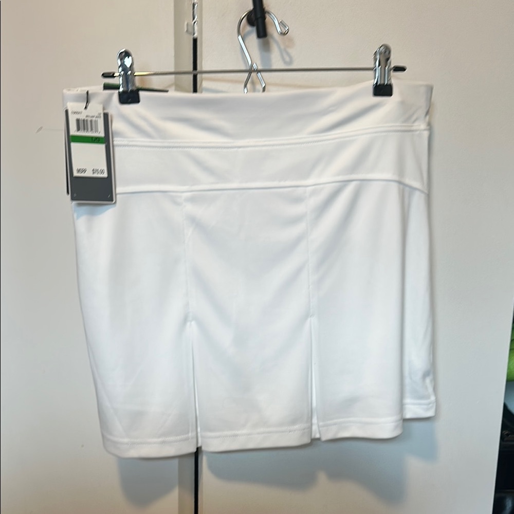 White Athletic Skort